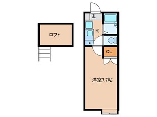 シェリールミニ　Ａ棟の物件間取画像